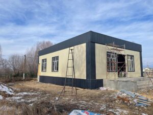 Подробнее о статье Конференц-зал в селе Тамга находится в стадии строительства.