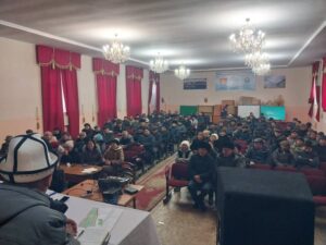 Read more about the article Барскоон айыл аймагындагы Барскоон, Тамга, Тосор айылдарында жалпы элдик чогулуш  2025-жылдын 29-31-январында өткөрүлдү.  